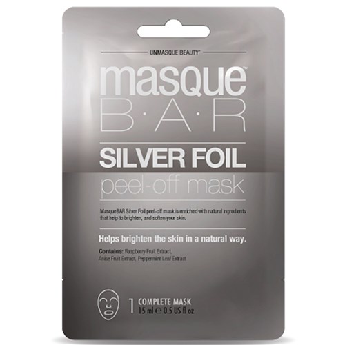 Silver Foil Peel Off Mask Sachet